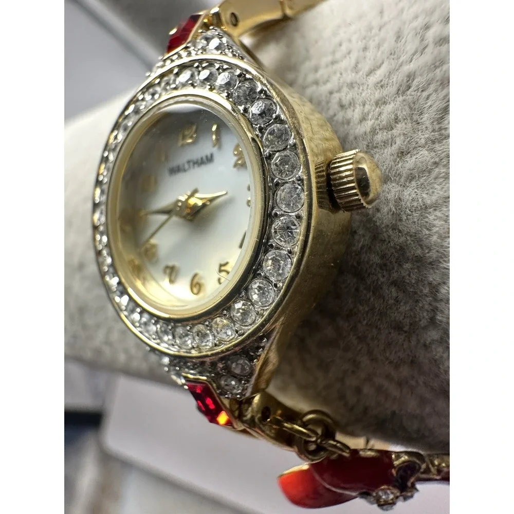 Waltham WR006 Ladies MOP Watch New Battery 21MM 7.5